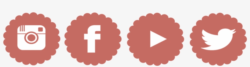Facebook Twitter Instagram Png Download - Icones Redes Sociais Png, transparent png download