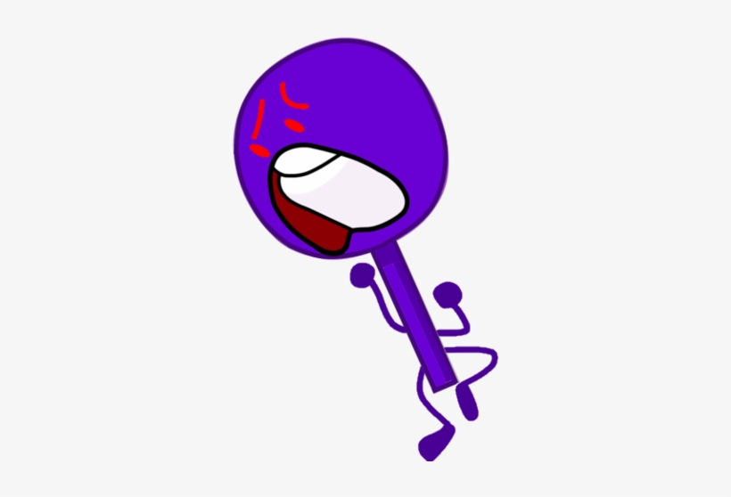 Shadow Lollipop - Battle For Bfdi Lollipop, transparent png download