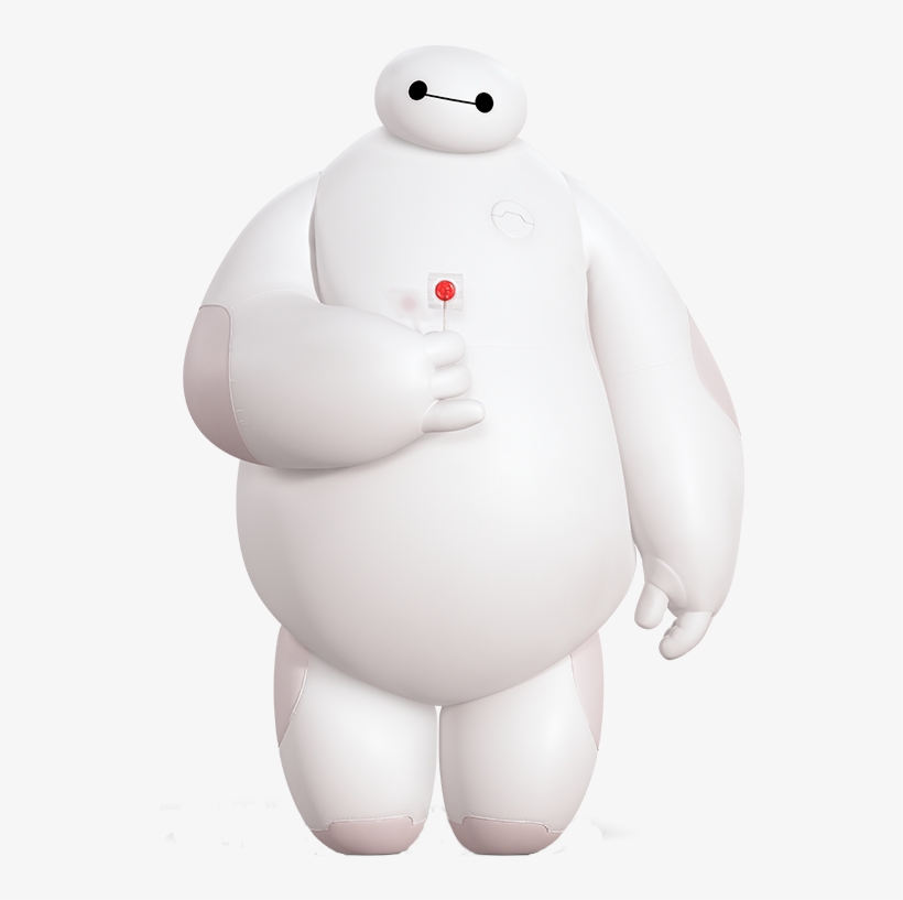 Baymax Pose With The Lollipop - Big Hero 5 Baymax, transparent png download
