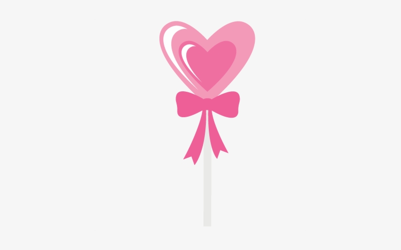 Lollipop Clipart Heart Lollipop - Lollipops Clipart Pink, transparent png download