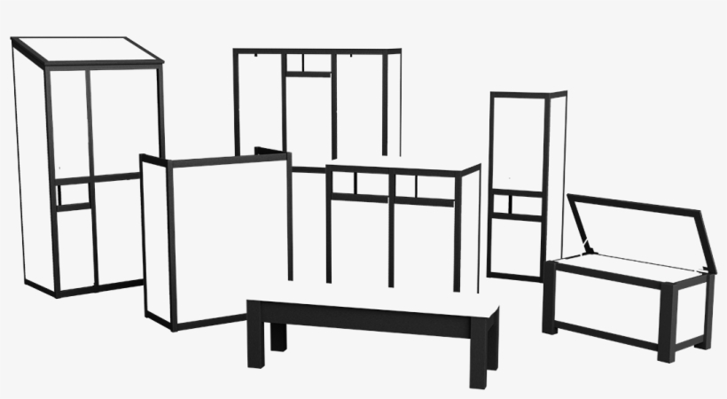 Trim Overlay Image - Coffee Table, transparent png download