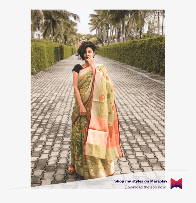 A Classic Traditional Saree Can Never Go Wrong For - Silk, transparent png download