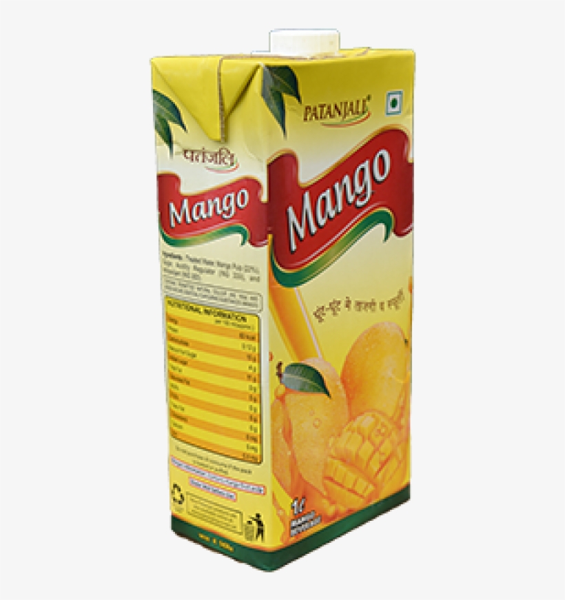 Mango Juice-1ltr - Patanjali Mango Drink L, transparent png download