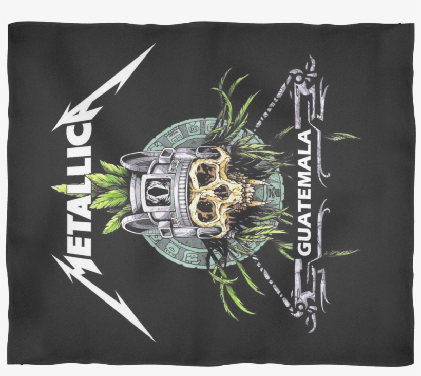 Metallica Guatemala Blanket - Poster, transparent png download