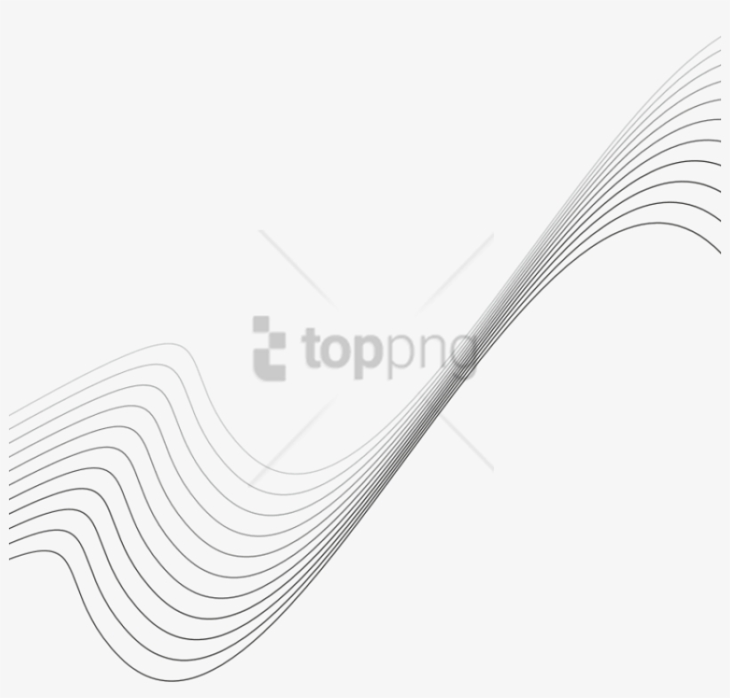 Free Png Download Abstract Lines Black And White Png - Illustration, transparent png download