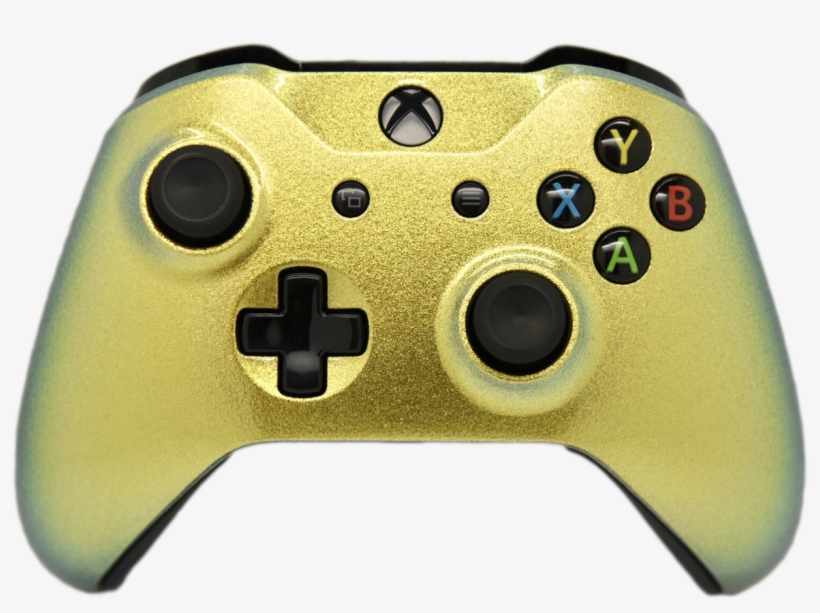 Gold Chameleon Xbox One S Controller - Xbox One S Kontroller, transparent png download