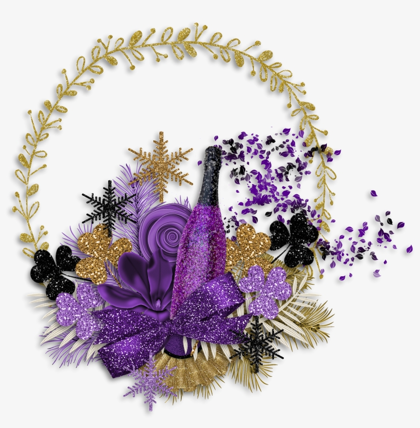 For New Years Png Clusters - Bouquet, transparent png download