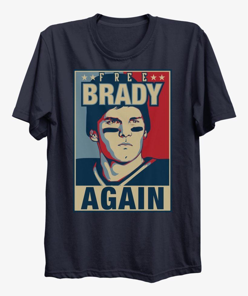 Free Brady Again - Bwa Shirts, transparent png download