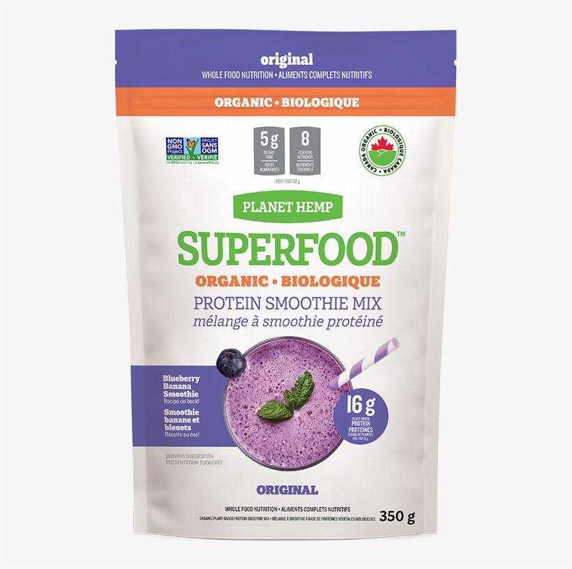 Original Protein Smoothie - Hemp, transparent png download