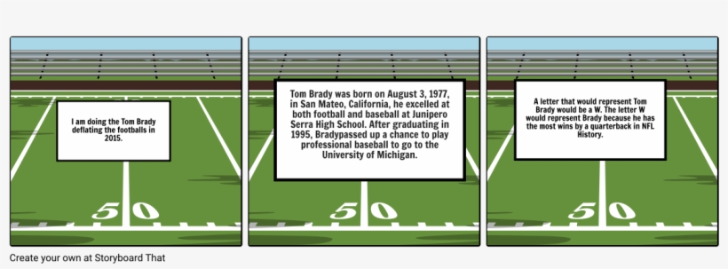 Tom Brady Deflating Footballs Scandal - Storyboardthat Football Tackle, transparent png download