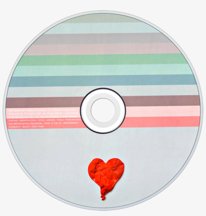 Kanye West 808 Heartbreak Download - Kanye West 808s & Heartbreak, transparent png download