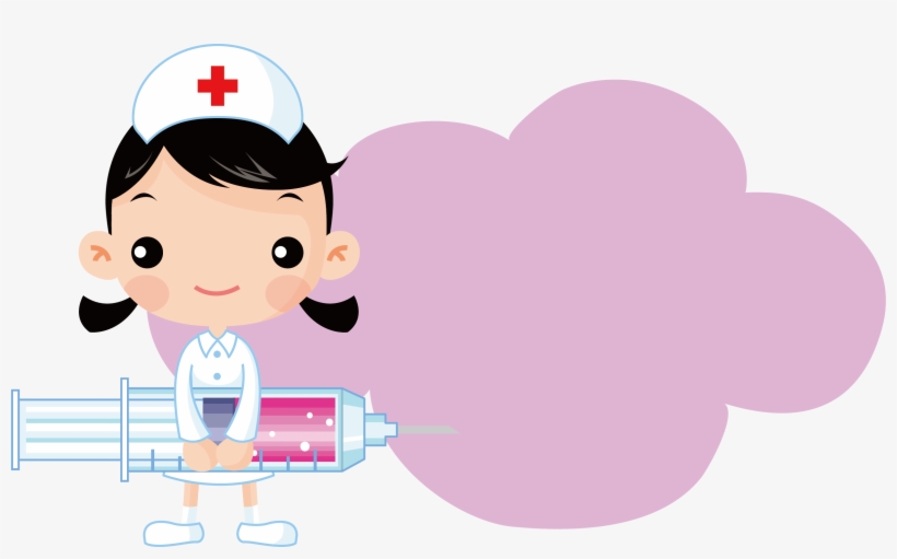Image Free Nursing Syringe Injection Section Border - Nurse Border, transparent png download