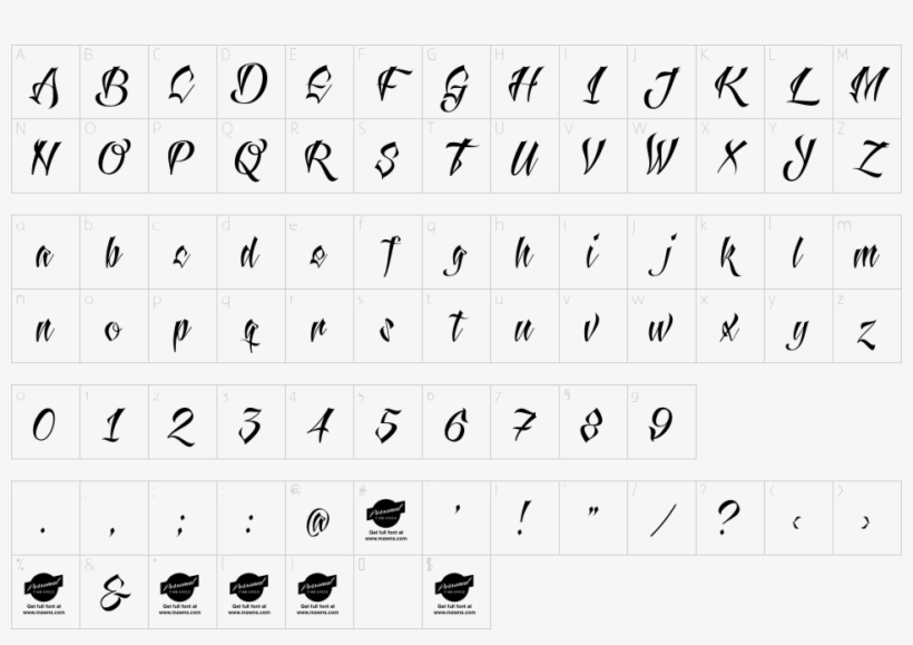 Character Map - Number, transparent png download