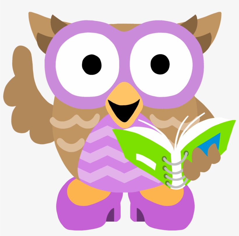 Brooke's Math Webquest - Teacher Owl Purple, transparent png download