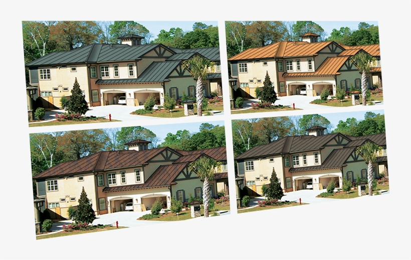 Metal Roof Color Visualizer - House, transparent png download