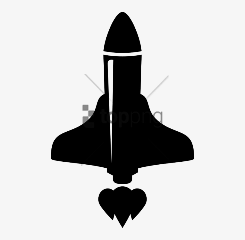 Free Png Avion Dibujo Desde Arriba Png Image With Transparent - Rocket, transparent png download
