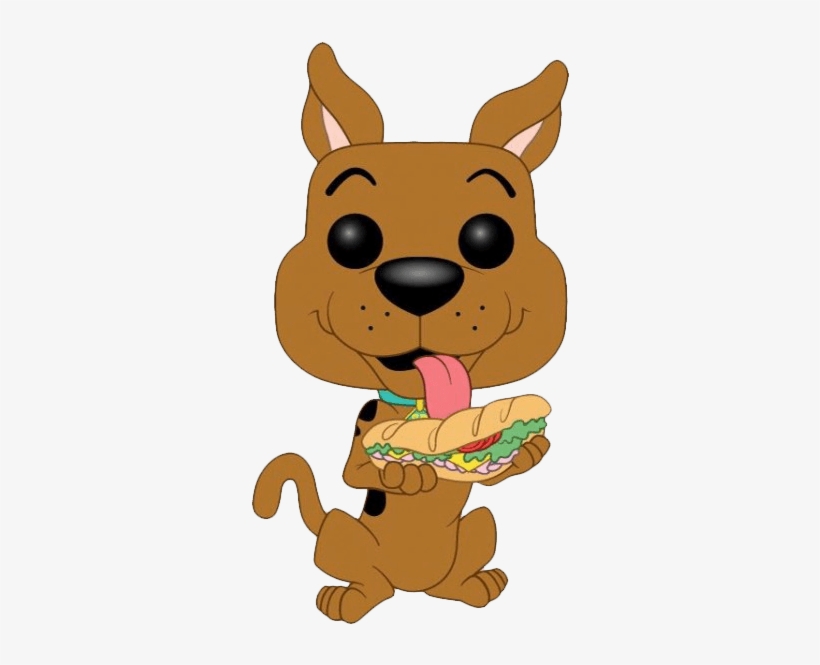 Funko Pop Scooby Doo With Sandwich - Scooby Doo Funko Pop, transparent png download