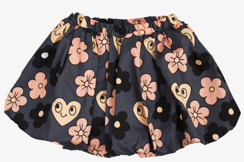 Mini Rodini Flowers Star Woven Skirt - Miniskirt, transparent png download