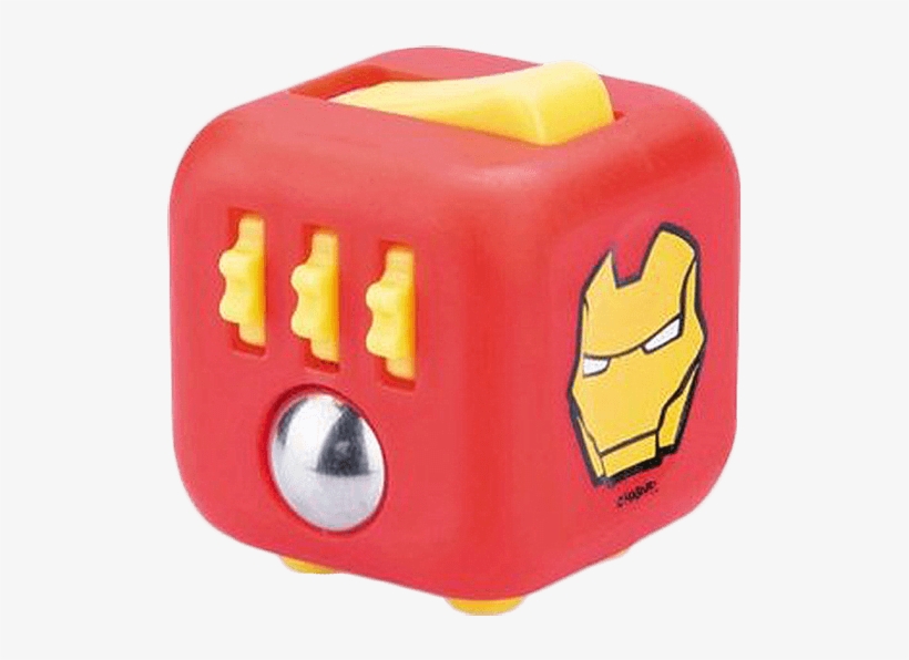 Zuru Original Fidget Cube Ironman - Fidget Cube Iron Man, transparent png download