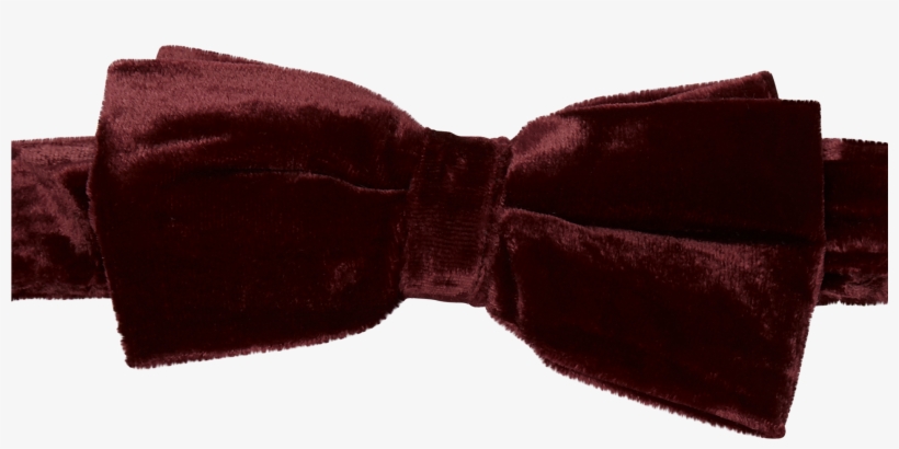 Burgundy Mac Bowtie - Paisley, transparent png download