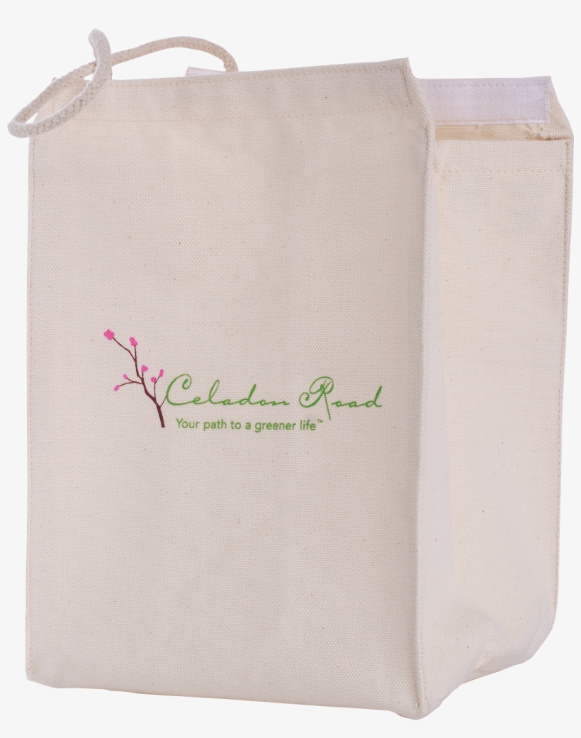 Organic Lunch Tote Celadon Road Www - Tote Bag, transparent png download