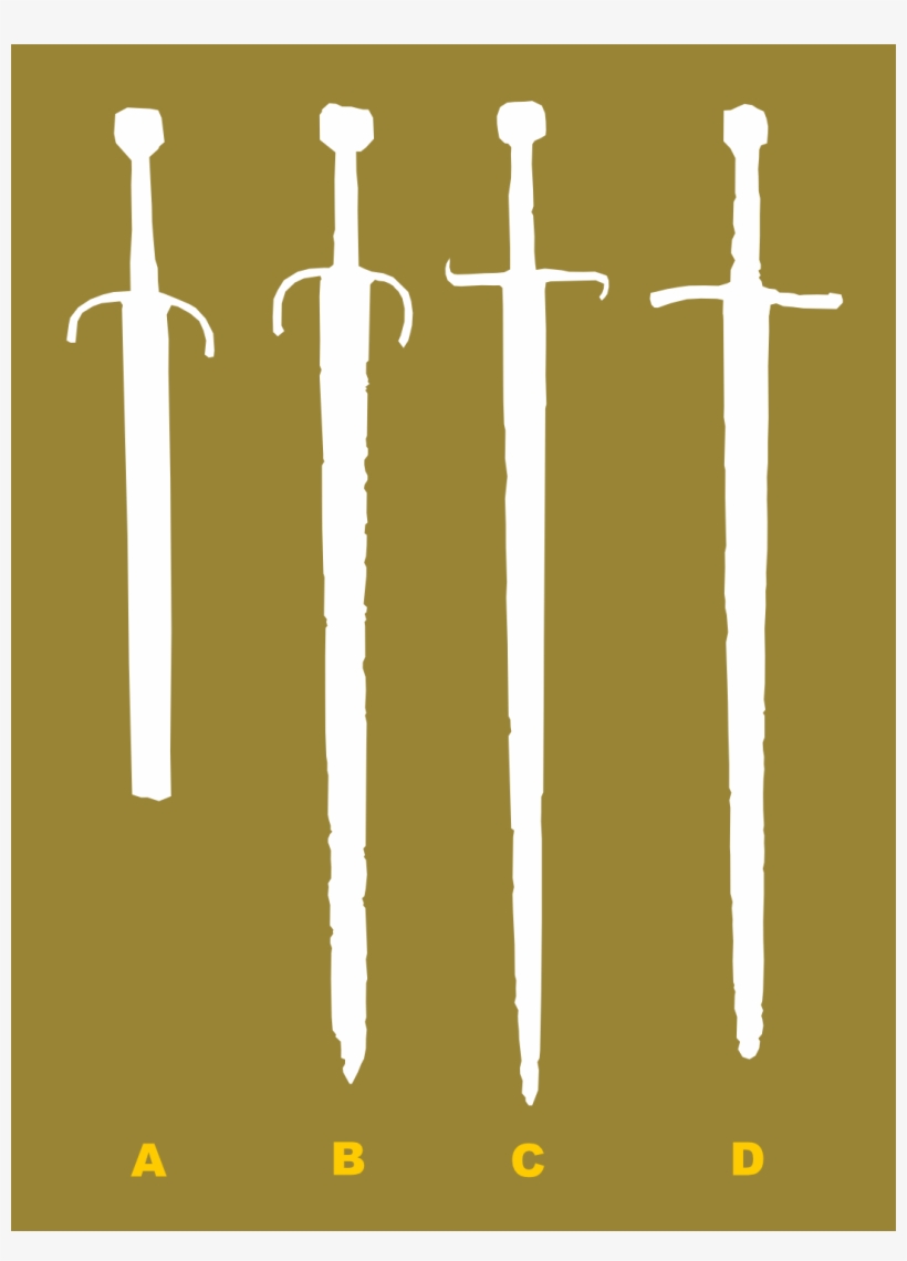 Swords From River Zeta In Montenegro Xivc - Dagger, transparent png download