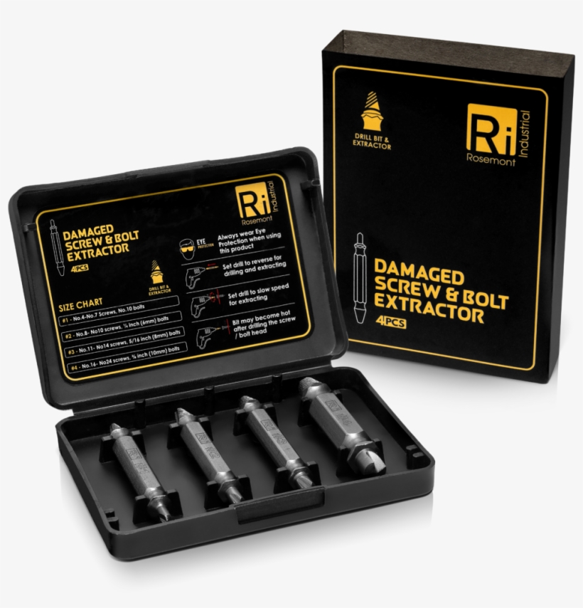 Rosemont Industrial - Screw Extractor, transparent png download