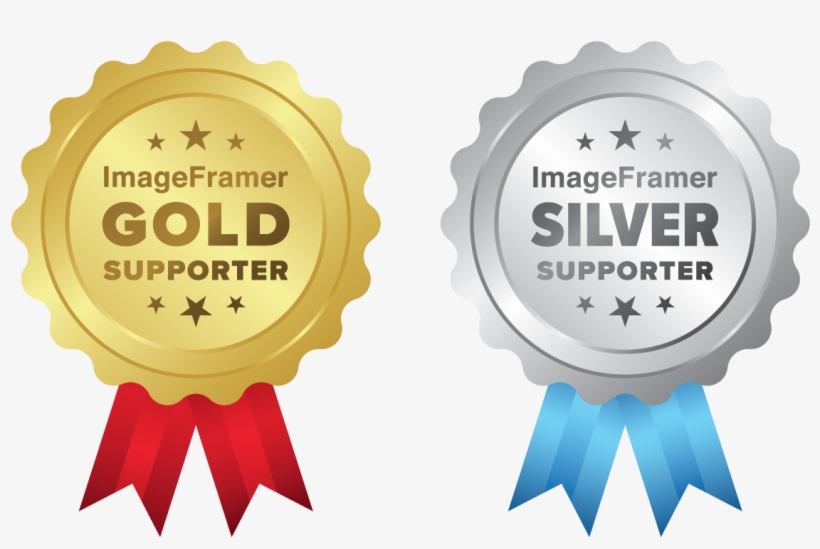 Imageframer Supporter Badges - Illustration, transparent png download