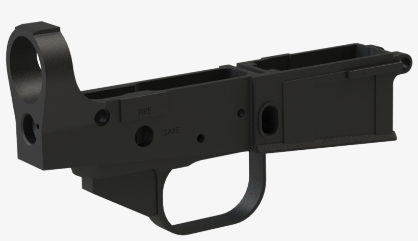 Clipart Transparent Library 1911 Drawing Ar15 Dimension - Trigger, transparent png download