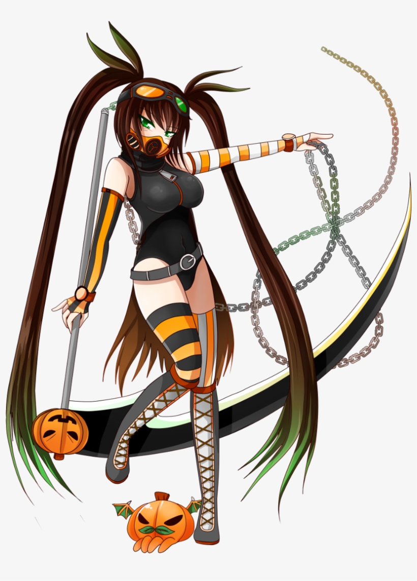 Toxic Scythe Ripper - Scythe Ripper Gacha World, transparent png download