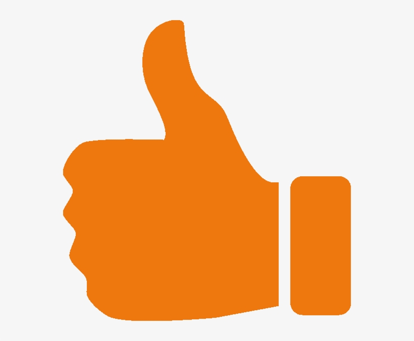 Graphic Free Download Newquay Storage Home Units Cornwall - Thumbs Up Icon Orange, transparent png download
