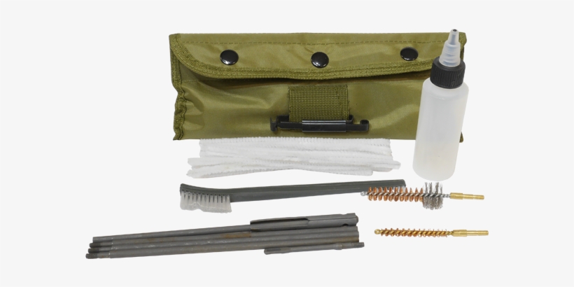 Picture Of Ar15/m16 Military Gun Cleaning Kit W/ Pouch - Rifle, transparent png download