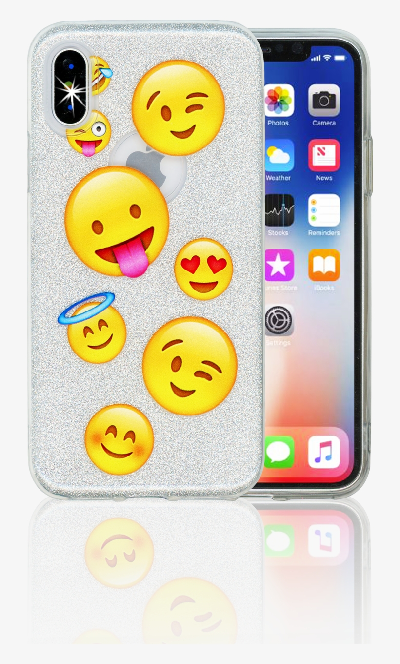 Iphone X Mm Emoji Glitter Hybrid - Iphone 10x Price In Bangladesh, transparent png download