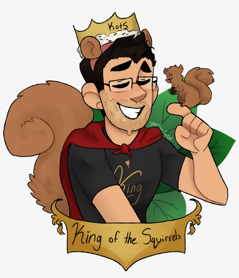 Markiplier And Egos - King Of The Squirrels, transparent png download