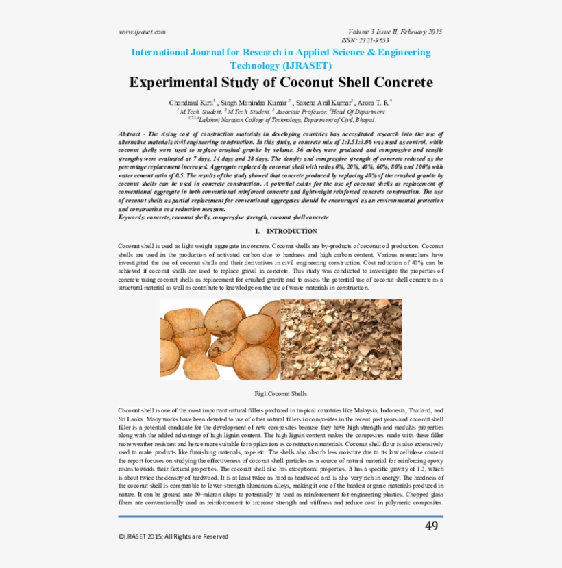 Pdf - Coconut Shells, transparent png download