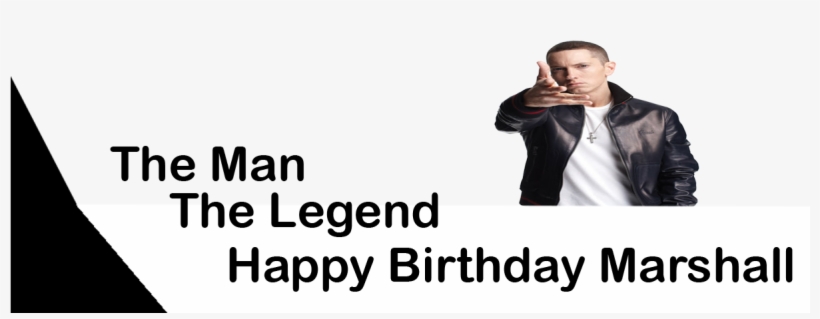 Eminem Transparent Birthday - Zoho Show, transparent png download