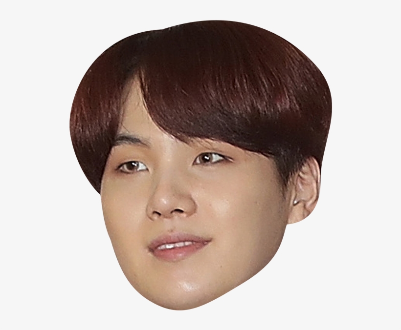 Suga Celebrity Mask - Mask, transparent png download