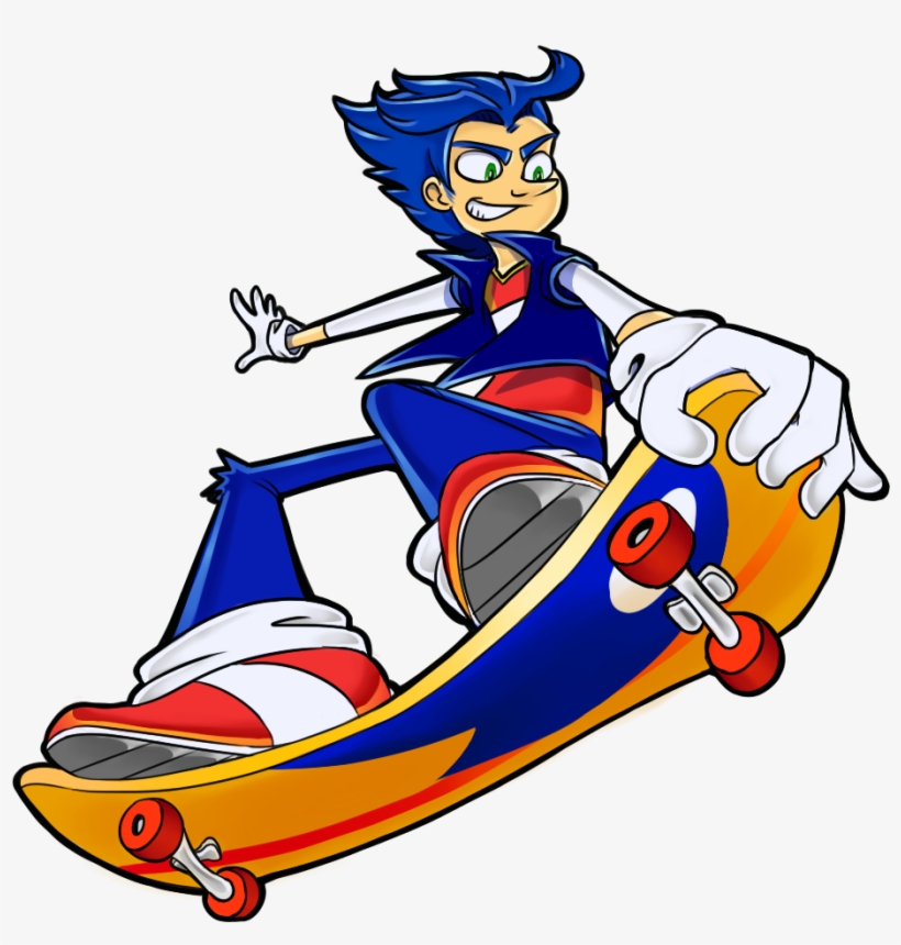 Hooman Sanic - Cartoon, transparent png download