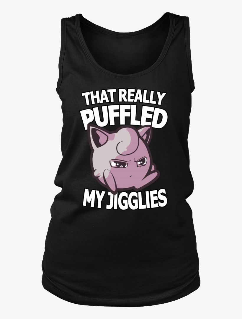 Pokemon Jigglypuff That Really Puffled My Jigglies - Shirt, transparent png download