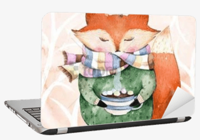 Free Png Download Winston Porter Belby Cute Fox And - Fox Happy New Year 2018, transparent png download