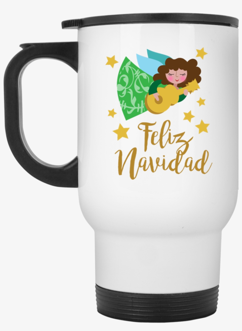 Coffee Mug With Spanish Christmas Angel - Mug, transparent png download