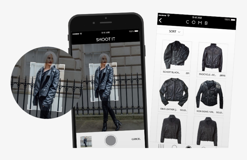 Comb-story2 - Fashion Image Search App, transparent png download