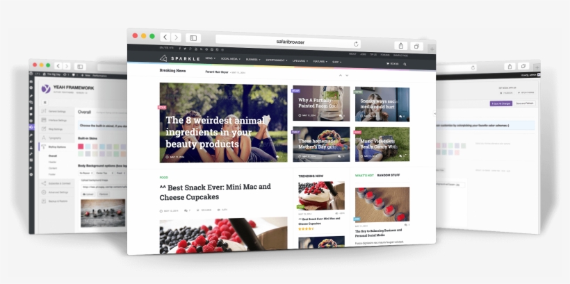 Sparkle Wp Design - Wordpress, transparent png download