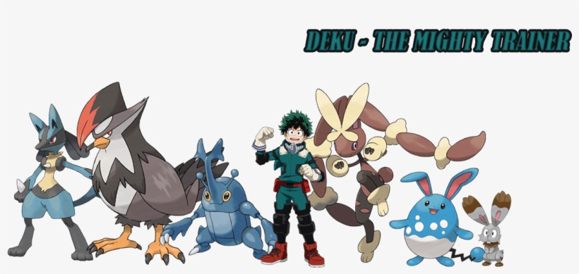 Bokunoheroacademia - My Hero Academia Pokemon, transparent png download