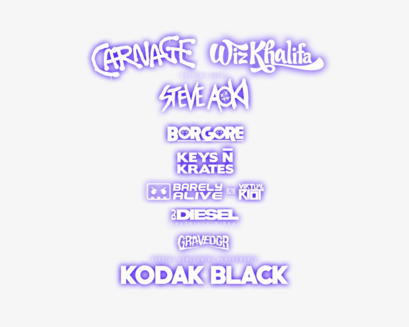 Buy Tickets - Wiz Khalifa Black And Yellow, transparent png download