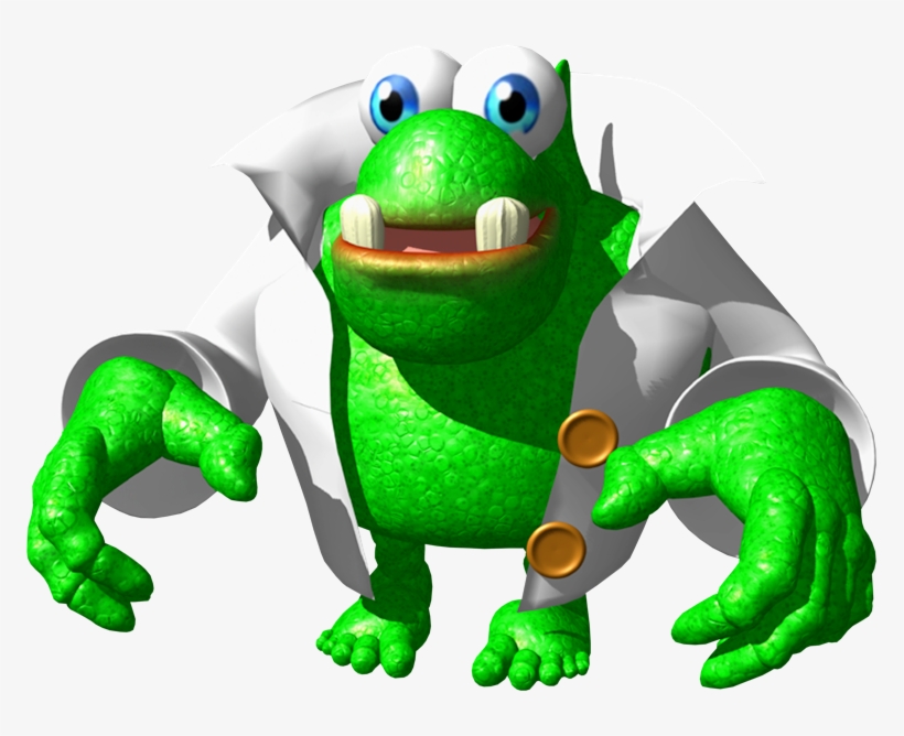 Banjo-kazooie, Nuts And - Banjo Kazooie Frog, transparent png download