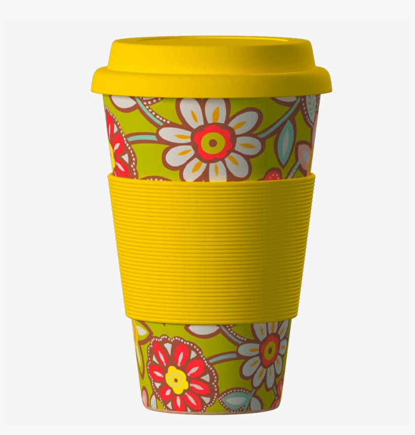 Bamboocup - Daisies - Areon Bamboo Cup, transparent png download
