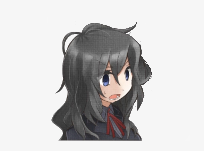 Mishiro Angry - Blank Dream Mishiro Art, transparent png download