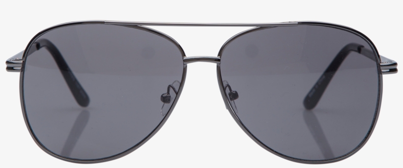 Gunmetal Sparman Sunglasses - Reflection, transparent png download