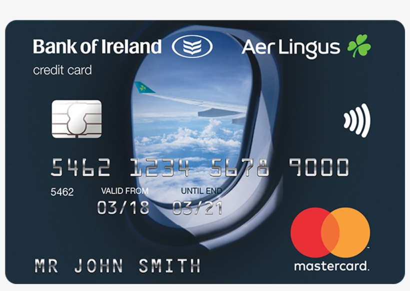 Aer Credit Card - Bank Of Ireland, transparent png download